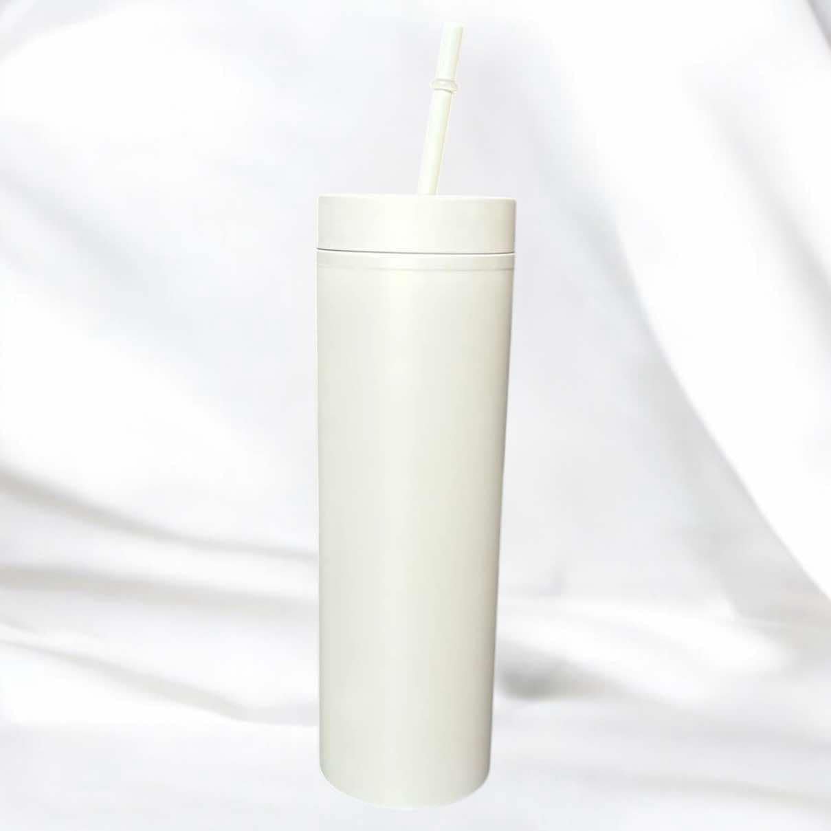 Skinny Tumbler White (18)