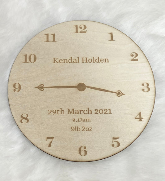 Birchwood Birth Time Clock