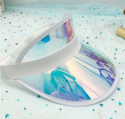 PVC Retro Sun Visor Various Colours