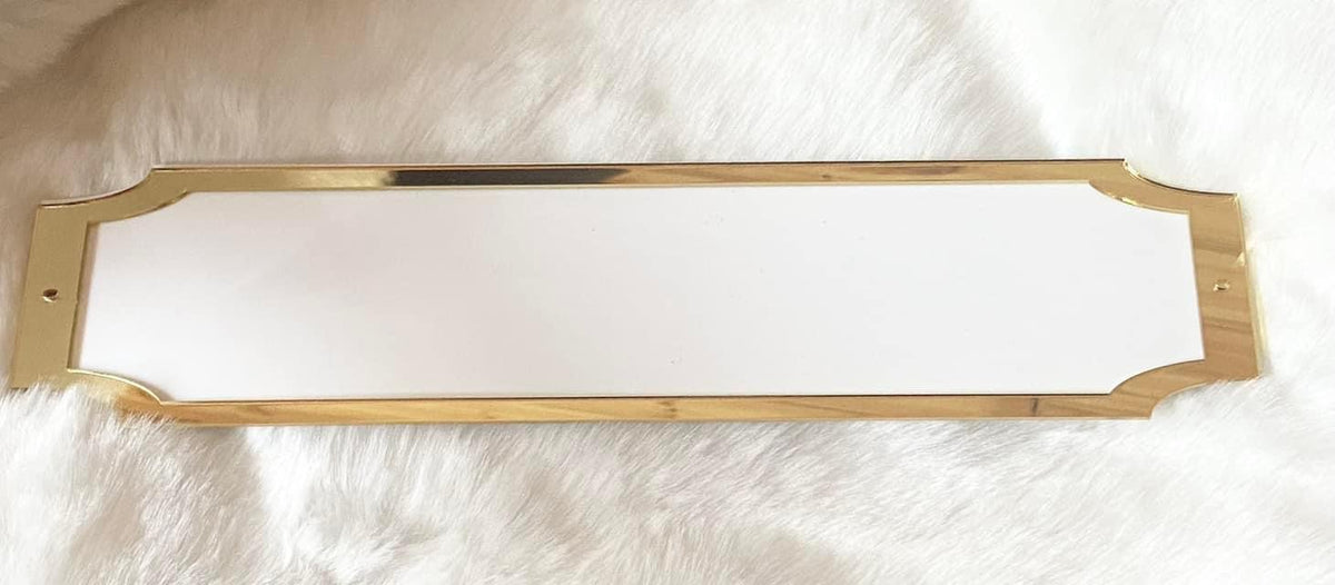 Mirror Acrylic House Sign 3 Sizes – Best Blanks Wholesale LTD