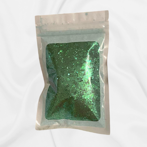 Chunky Glitter Mix 50g Green Green Grass