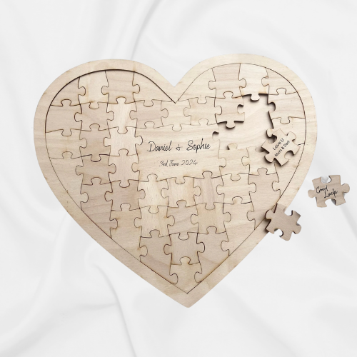Wooden Puzzle Guestbook 45pcs